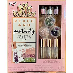 Peace and Positivity- Crystal Fragrance Kit