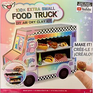 100% Extra Small Food Truck DIY Air-dry Clay Kit