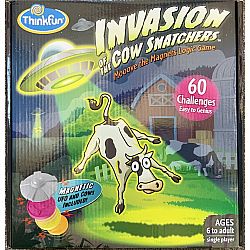 Invasion of the Cow Snatchers: Mooove the Magnets Logic Game