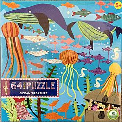 64 Piece Puzzle: Ocean Treasure