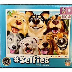 #Selfies of Dogs 100 piece puzzle