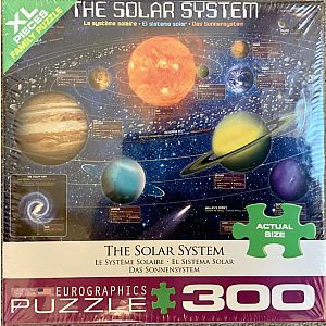 300 pc - XL Puzzle Pieces - The Solar System