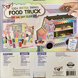 100% Extra Small Food Truck DIY Air-dry Clay Kit